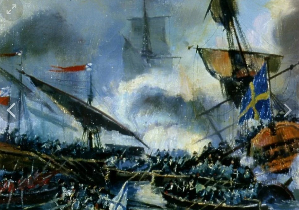 СЕВЕРНАЯ ВОЙНА (1700—21) победа России на море
